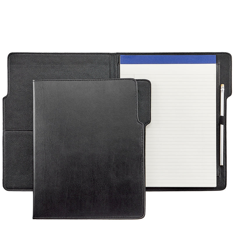 Graphic Image Leather Hugo Portfolio - Black