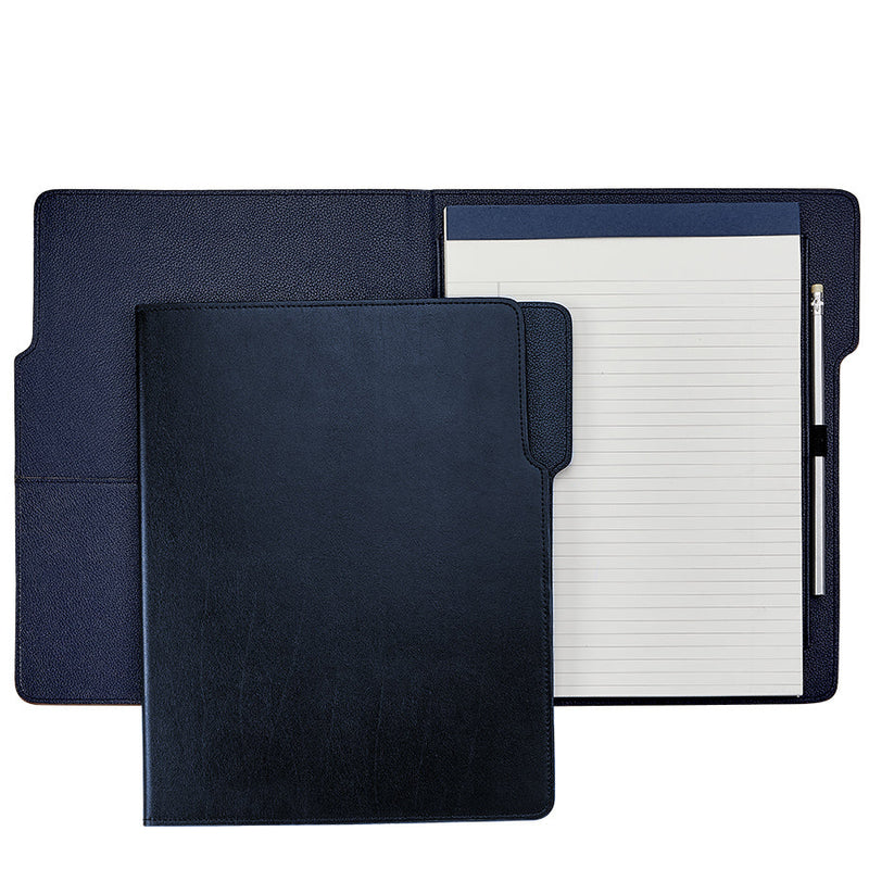 Graphic Image Leather Hugo Portfolio - Navy