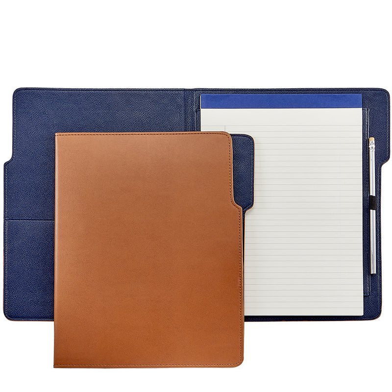 Graphic Image Leather Hugo Portfolio - Tan