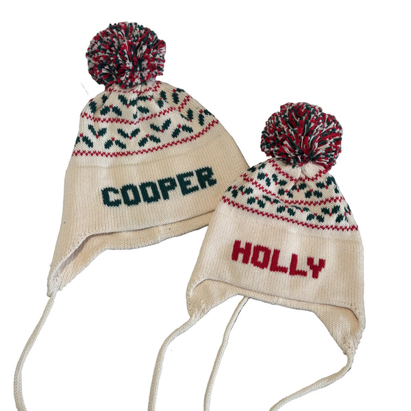 Holly Earflap Hat