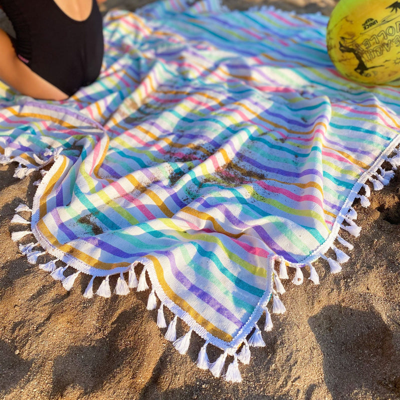 La Vanessa Kid's Beach Towel Striped