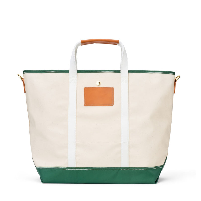 Kennedy Coated Canvas Tote - Hunter