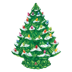 Hester & Cook Vintage Christmas Tree Paper Placemats