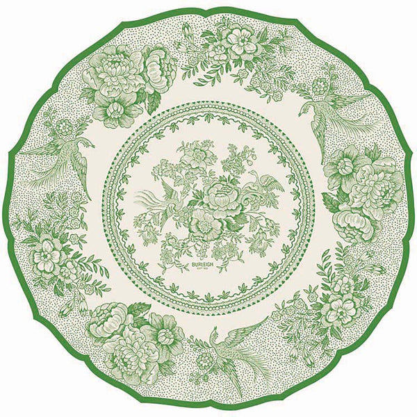 Green Asiatic Pheasants Paper Placemats