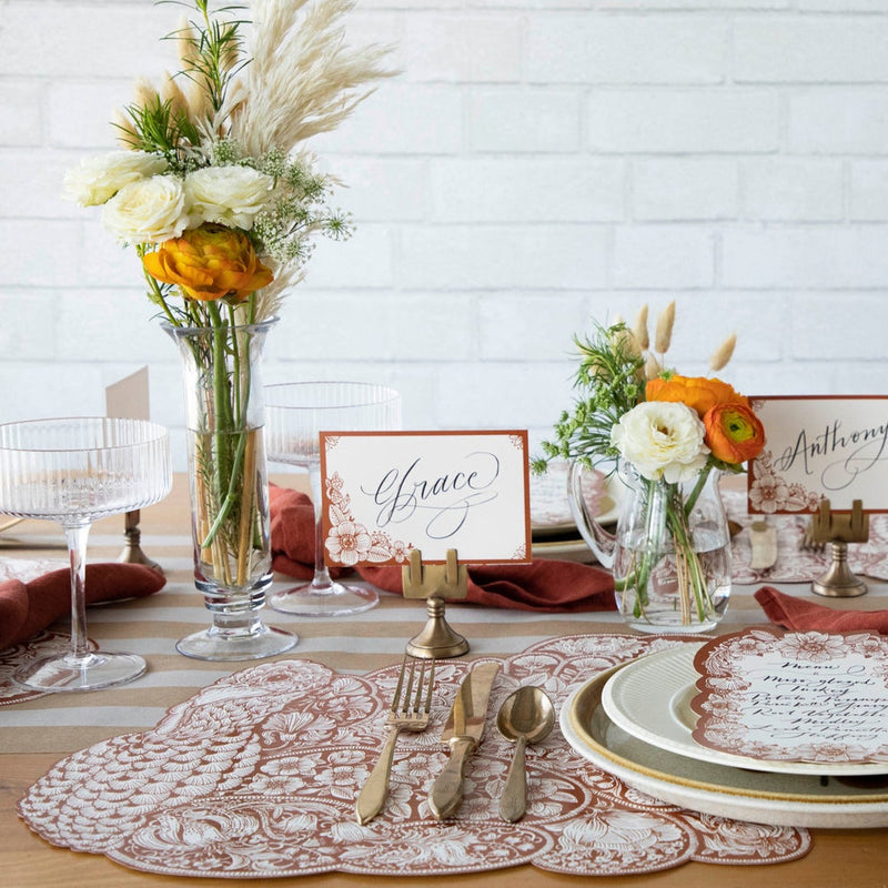 Harvest Blooms Place Cards