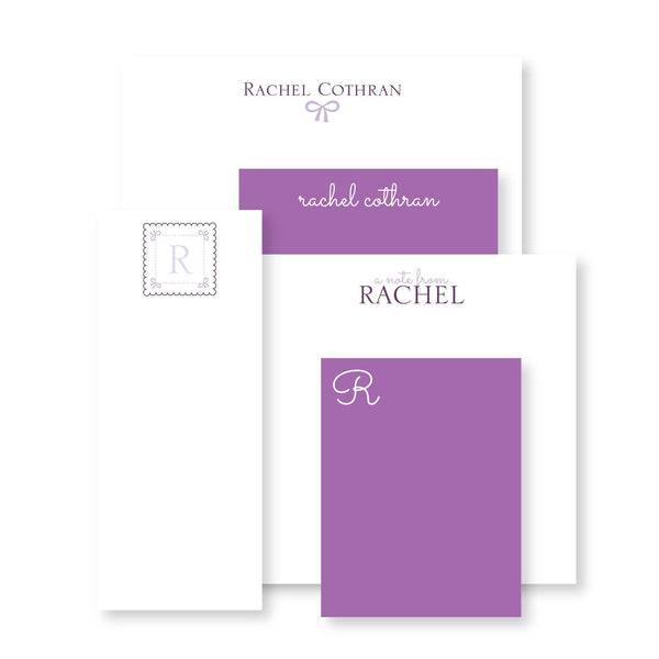 Rachel Purple Luxe Set of Notepads
