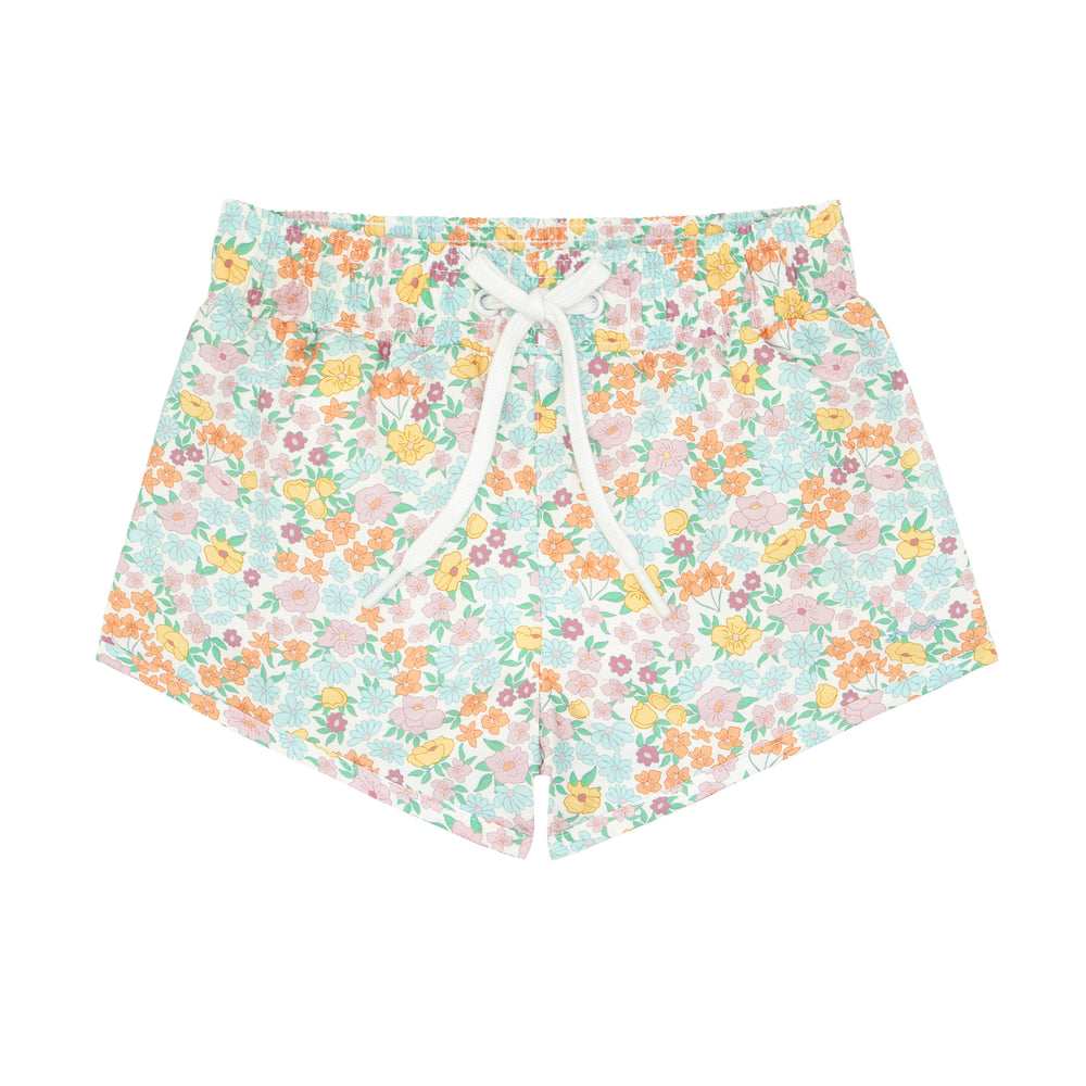 Floral hawaiian swim trunks 2025