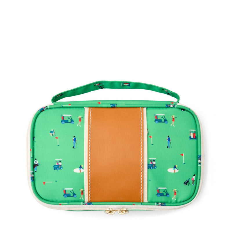 Megan Nylon Train Case - Golf