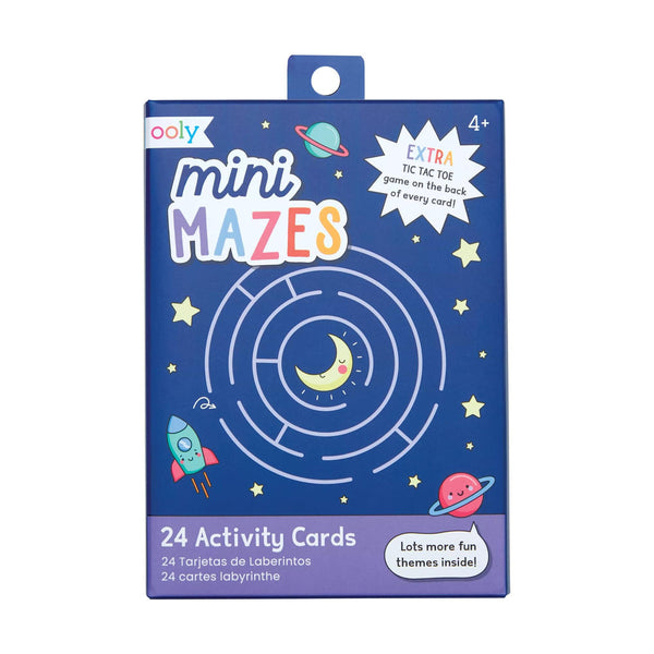 Ooly Mini Mazes Activity Card Set