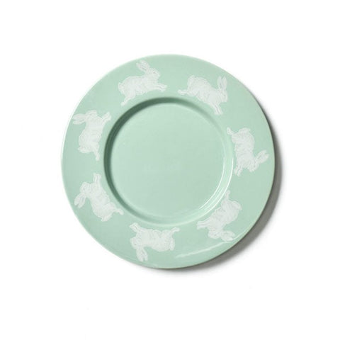 Coton Colors Rabbit Rimmed Salad Plate - Thumbnail 2