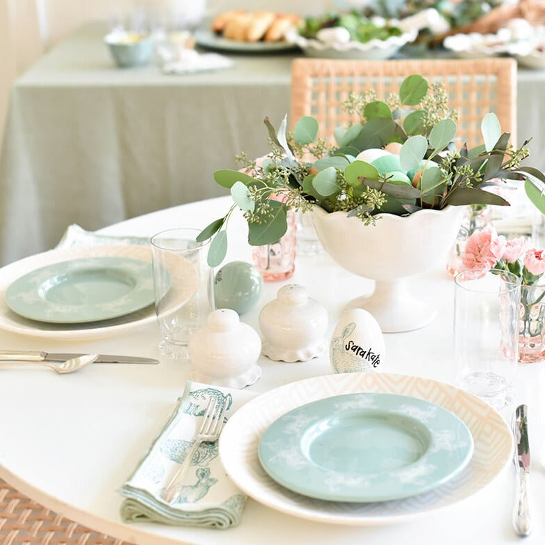 Coton Colors Speckled Rabbit Appetizer & Salad Plates