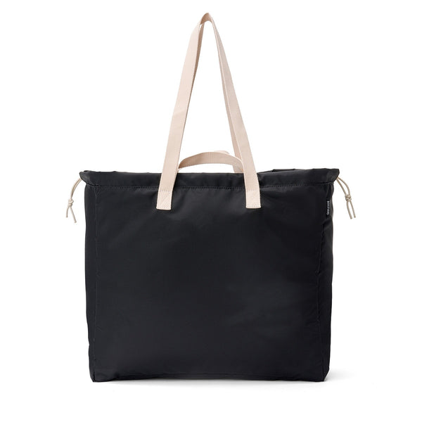 Shelly Packable Tote. - Black