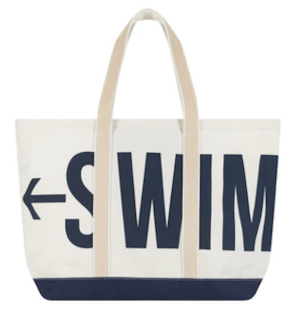 Surf Swim Boat Tote Bag