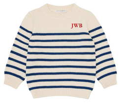 Minnow Breton Stripe Knit Sweater