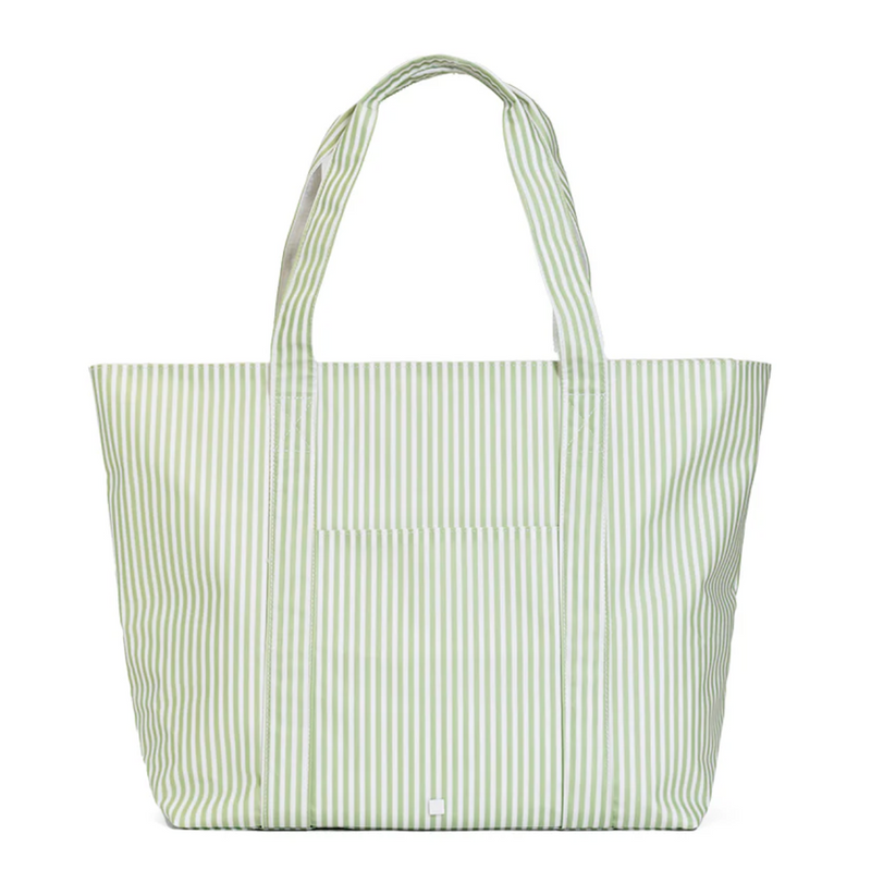 Sage Pimlico Stripe Jumbo Tote