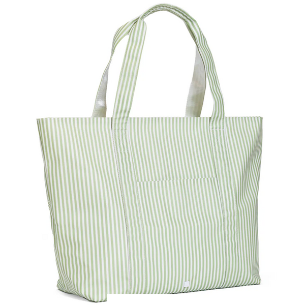 Sage Pimlico Stripe Jumbo Tote