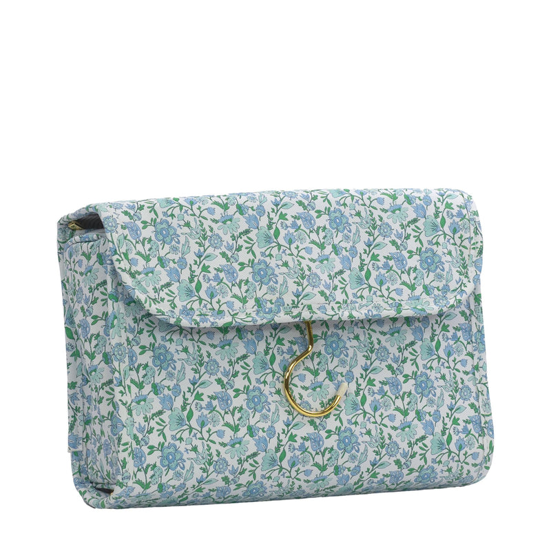 Hamptons Floral Hanging Toiletry Bag