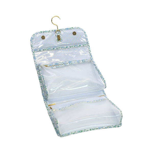 Hamptons Floral Hanging Toiletry Bag