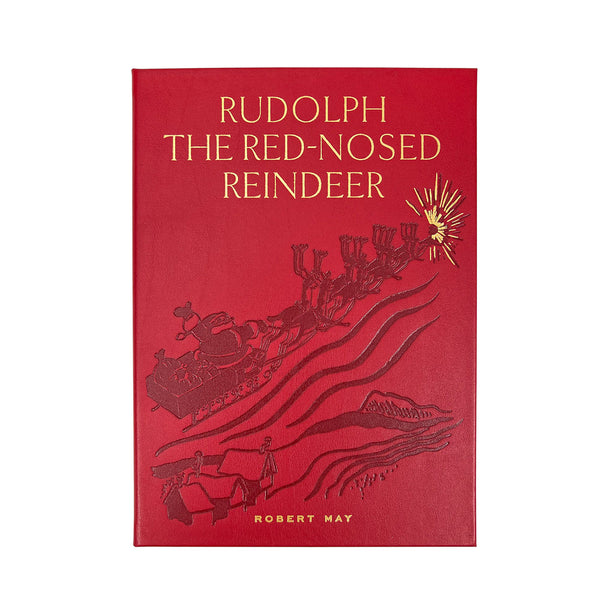 Rudolph the Red-Nosed Reindeer Leather Bound Book