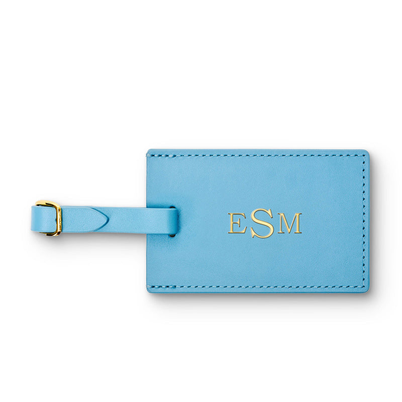 Archie Luggage Tag - Denim