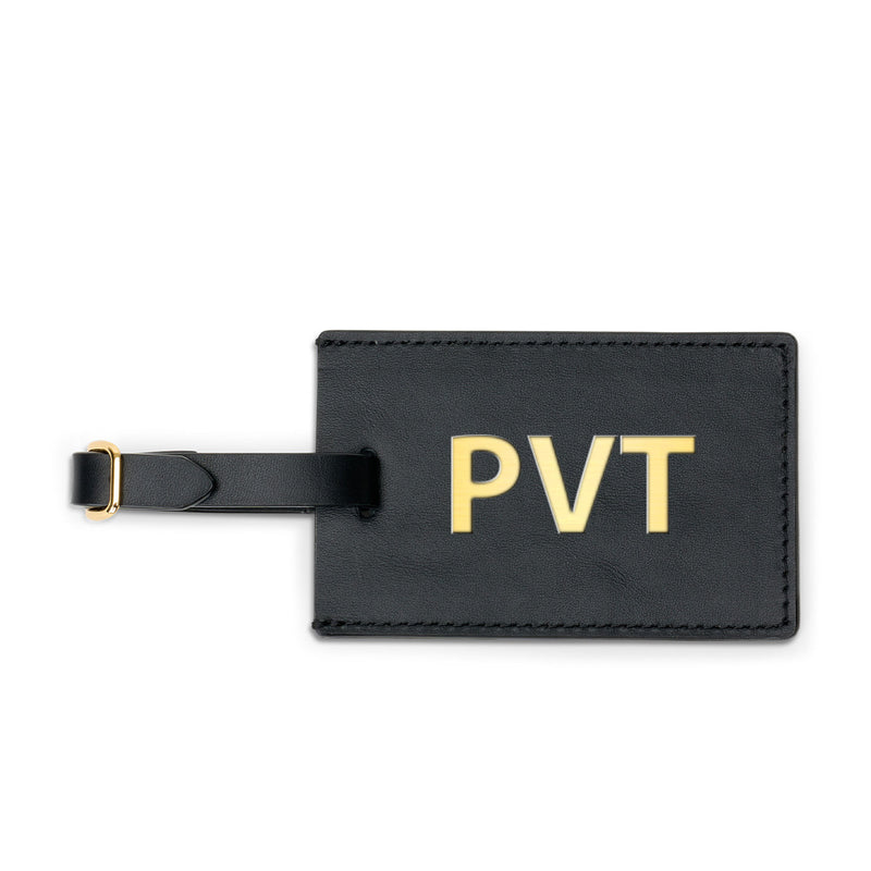 Archie Luggage Tag - Onyx