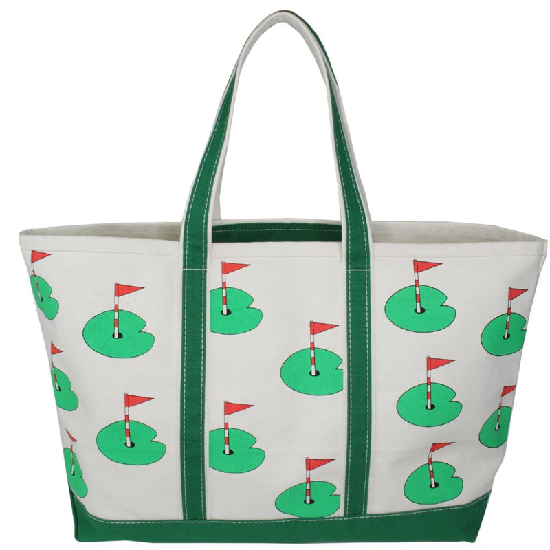 Go For the Green Golf Boat Tote