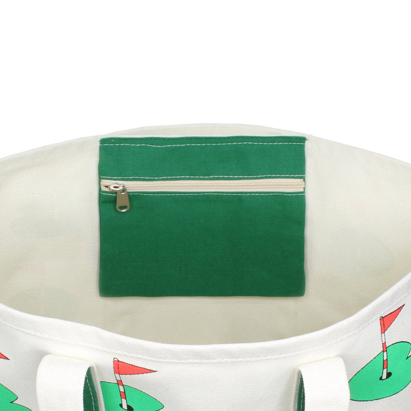 Go For the Green Golf Boat Tote