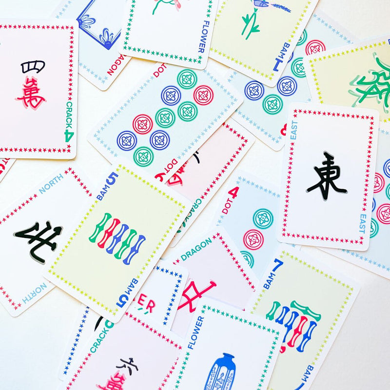 Play Away Mahjong Card Game + Racks
