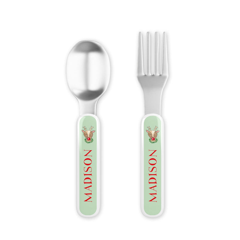Reindeer Fun Tabletop Collection - Fork & Spoon