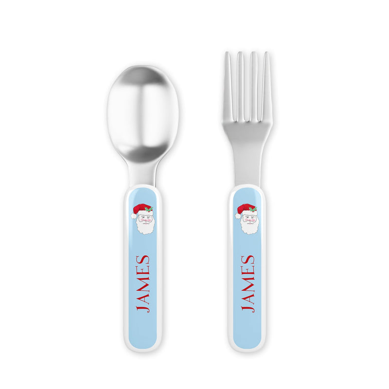 Jolly St. Nick Tabletop Collection - Fork & Spoon Set
