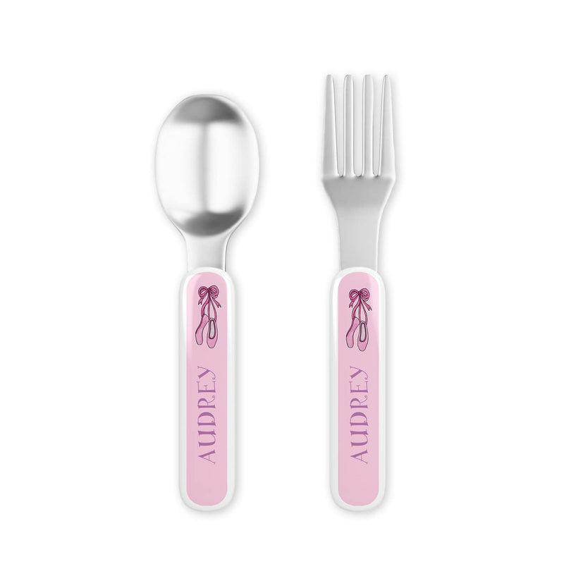 Fork & Spoon Set - Ballerina Girl