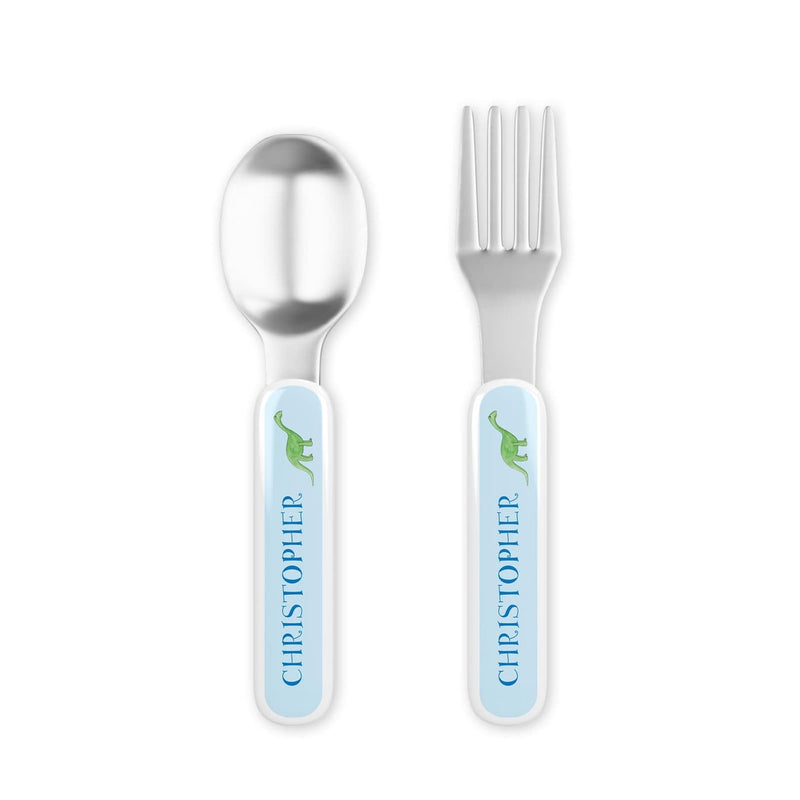 Dinomite Dinosaur Tabletop Collection - Fork & Spoon Set