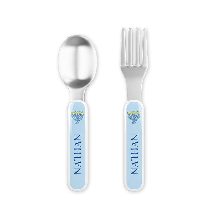 Hanukkah Tabletop Collection - Fork & Spoon Set