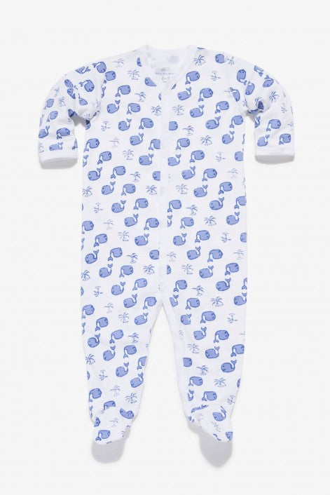 Roller Rabbit Moby Whale Footie