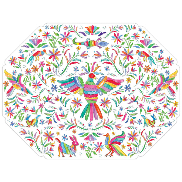 Otomi Print with Bird Placemats