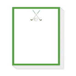 Golf Clubs Stack Notepad