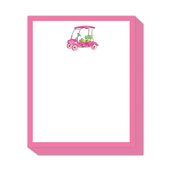 Golf Cart Stack Notepad