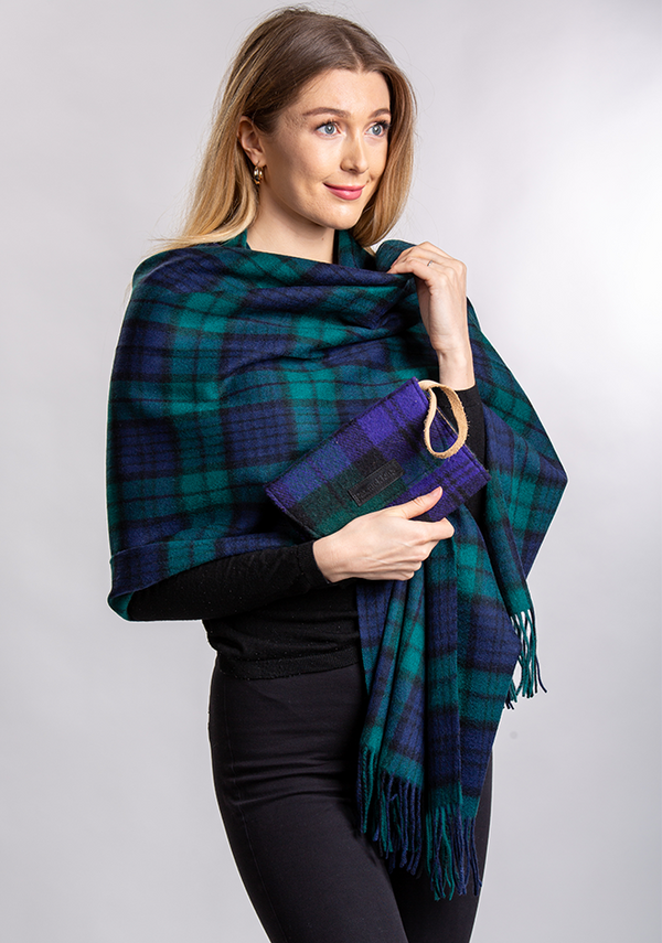 Black Watch Lambswool Wrap