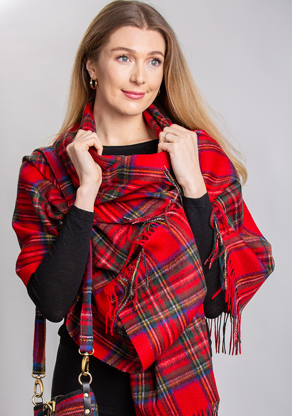 Royal Stewart Lambswool Wrap