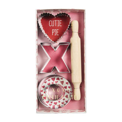 XOXO Valentine Cookie Cutter Set