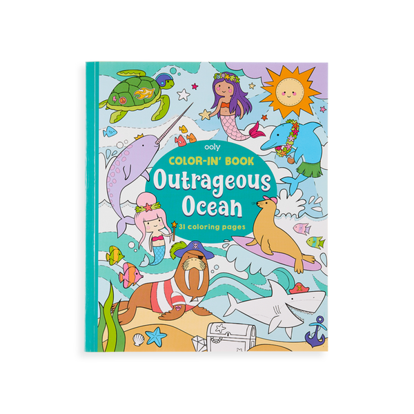 Outrageous Ocean Coloring Book