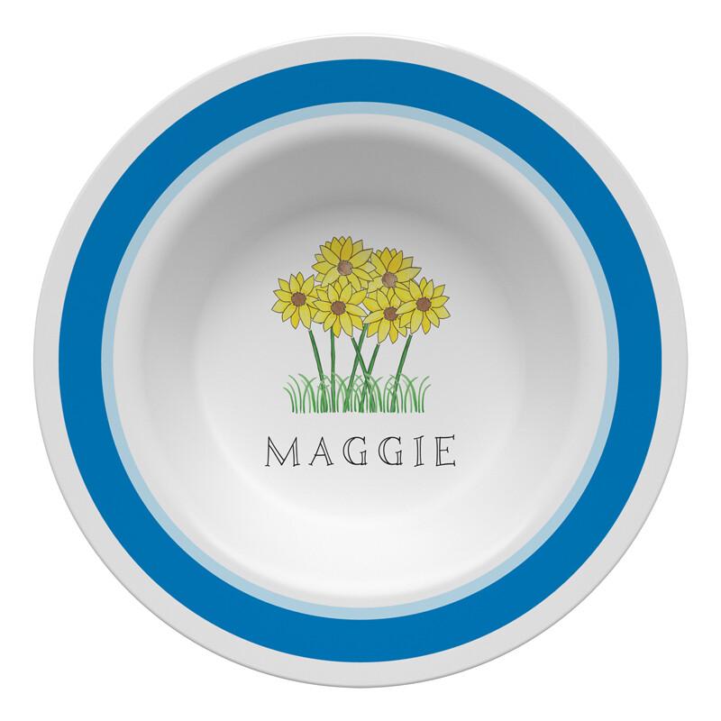 Wildflowers Tabletop Collection - Bowl - Personalized
