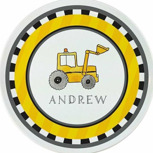 Dig It Tabletop Collection, Plate, Personalized