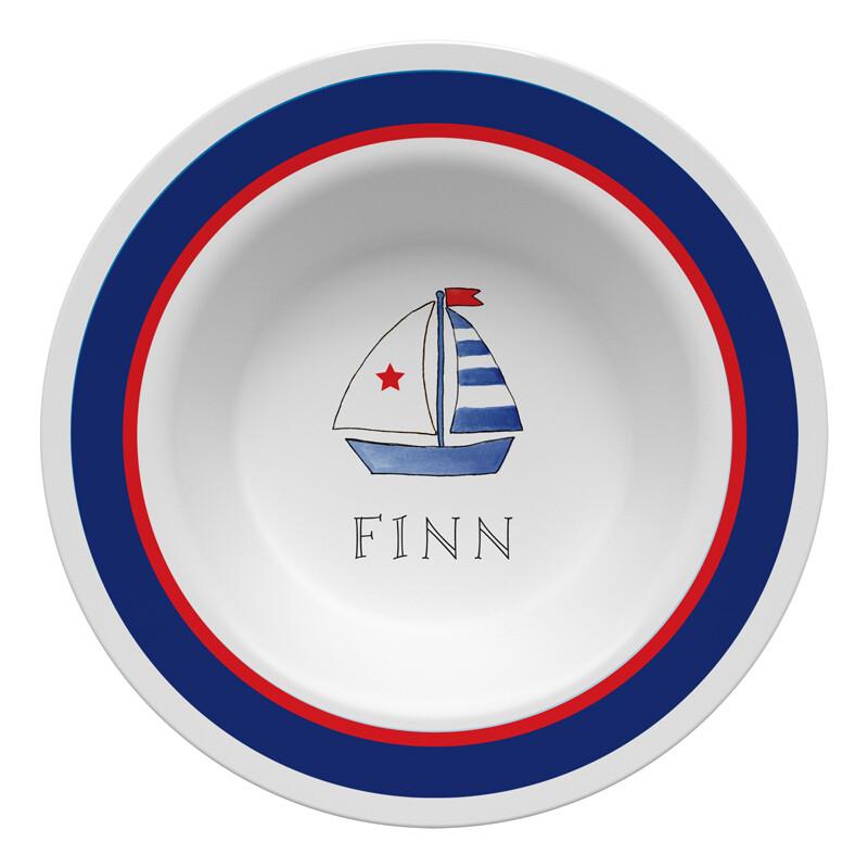 Set Sail Tabletop Collection - Bowl - Personalized
