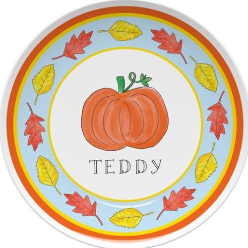 Fall Fling Tabletop Collection - Plate - Personalized