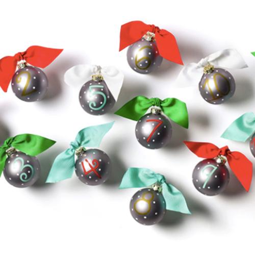 12 Days of Christmas Ornament Set - Coton Colors