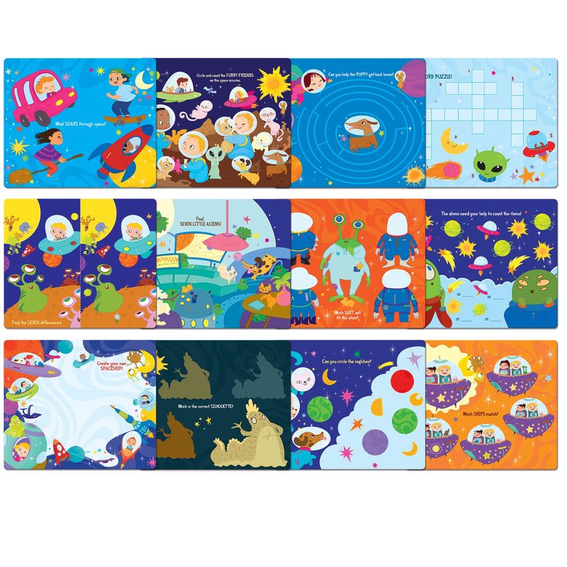 Dry Erase Activities to Go Outer Space