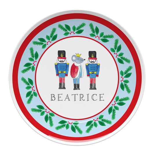 Nutcracker Tabletop Collection - Plate - Personalized