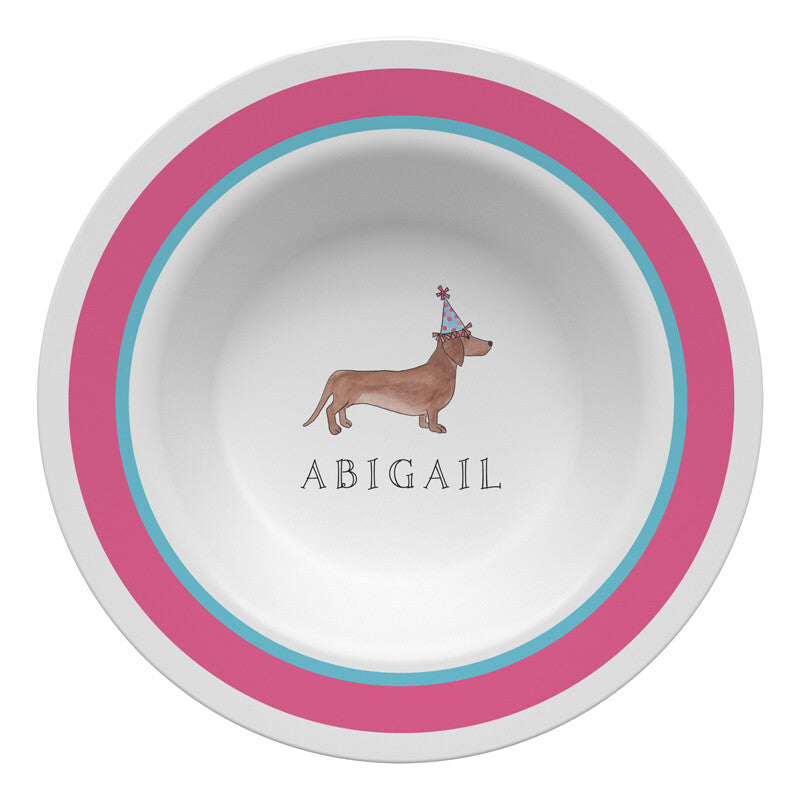 Party Animals Plate Set - Bowl
