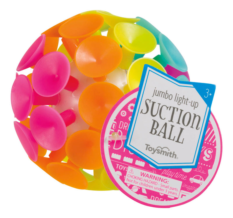 Toysmith Jumbo Light Up Suction Ball